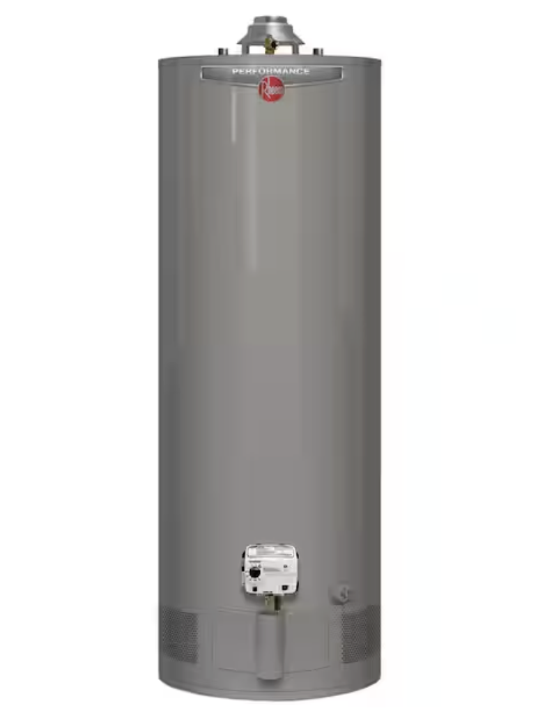Rheem 40-Gal Tall Natural Gas Water Heater